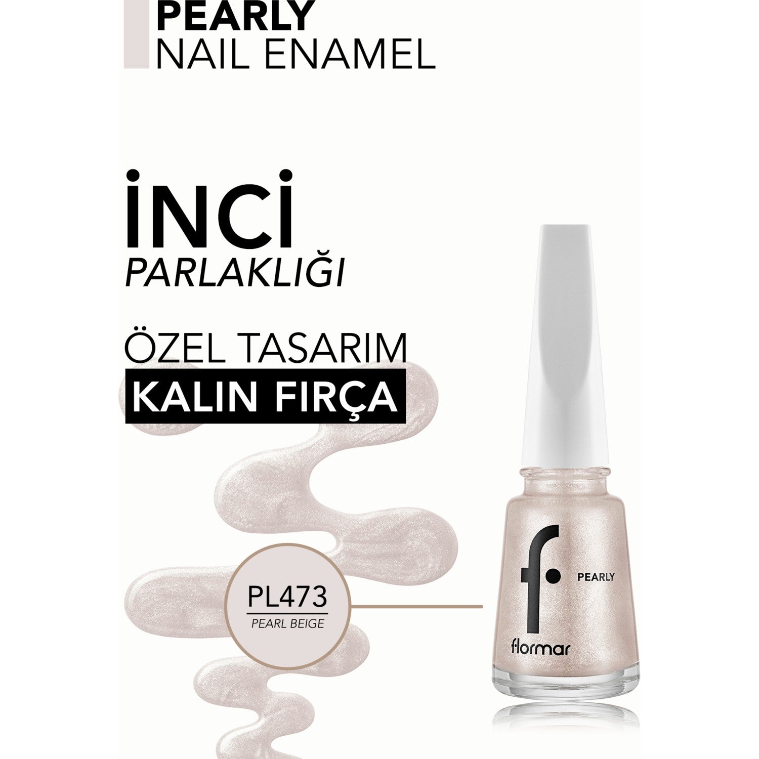 Flormar Pearly Nail Polish - MALLTURK