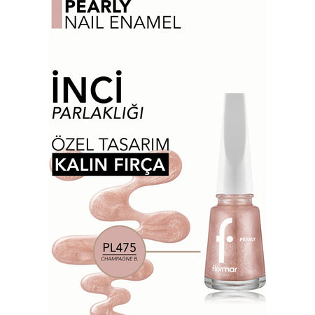 Flormar Pearly Nail Polish - MALLTURK