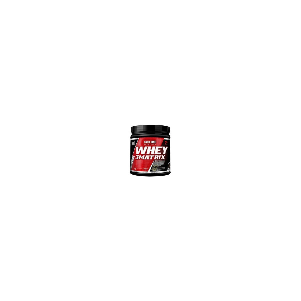 Hardline Nutrition Hardline Whey 3Matrix Protein Powder 210 gr - Chocolate Flavored, Low Fat and Carbohydrate, Made in Türkiye, Sports Nutrition - MALLTURK
