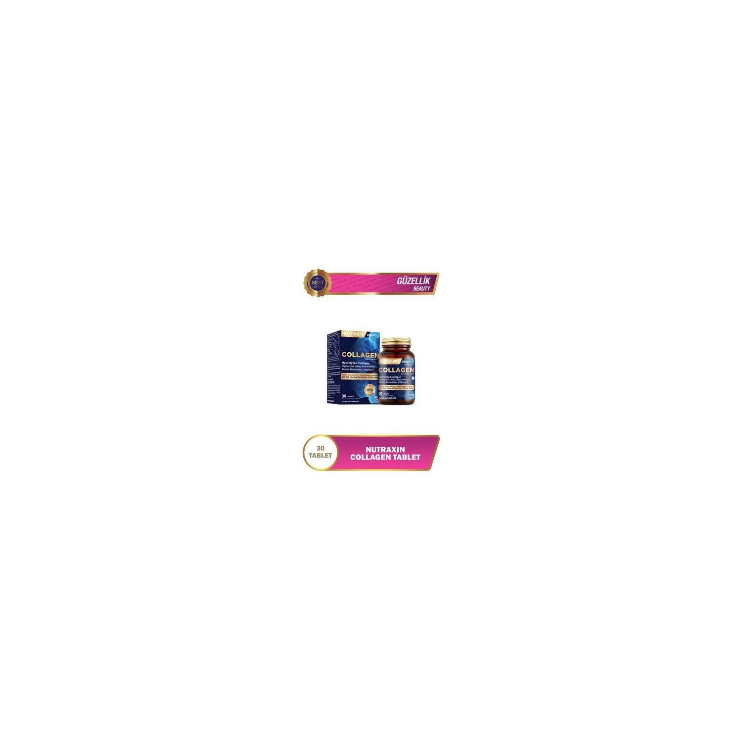 Nutraxin Collagen 30 Tablet - MALLTURK