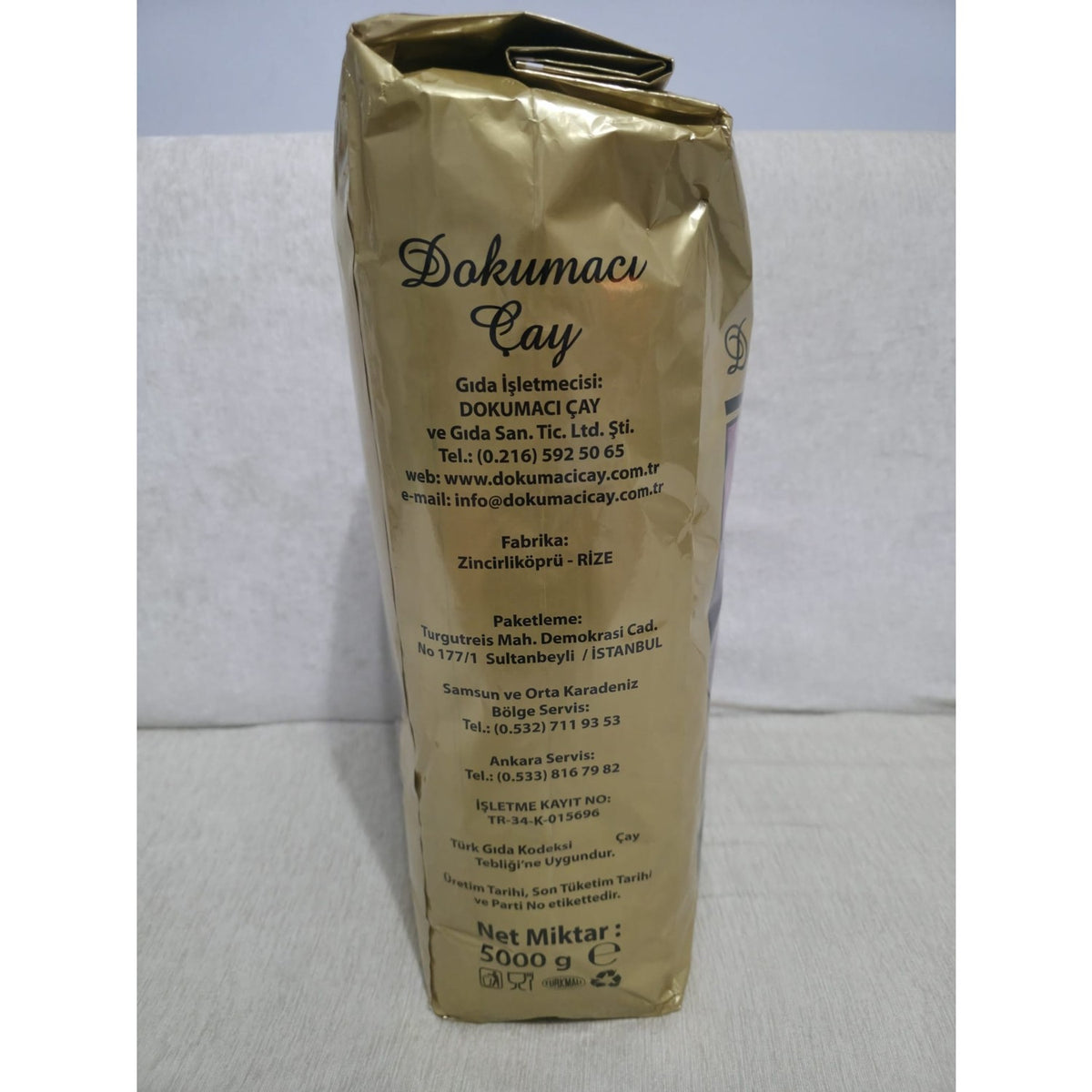 Dokumaci tea Gold tea 5 kg - MALLTURK