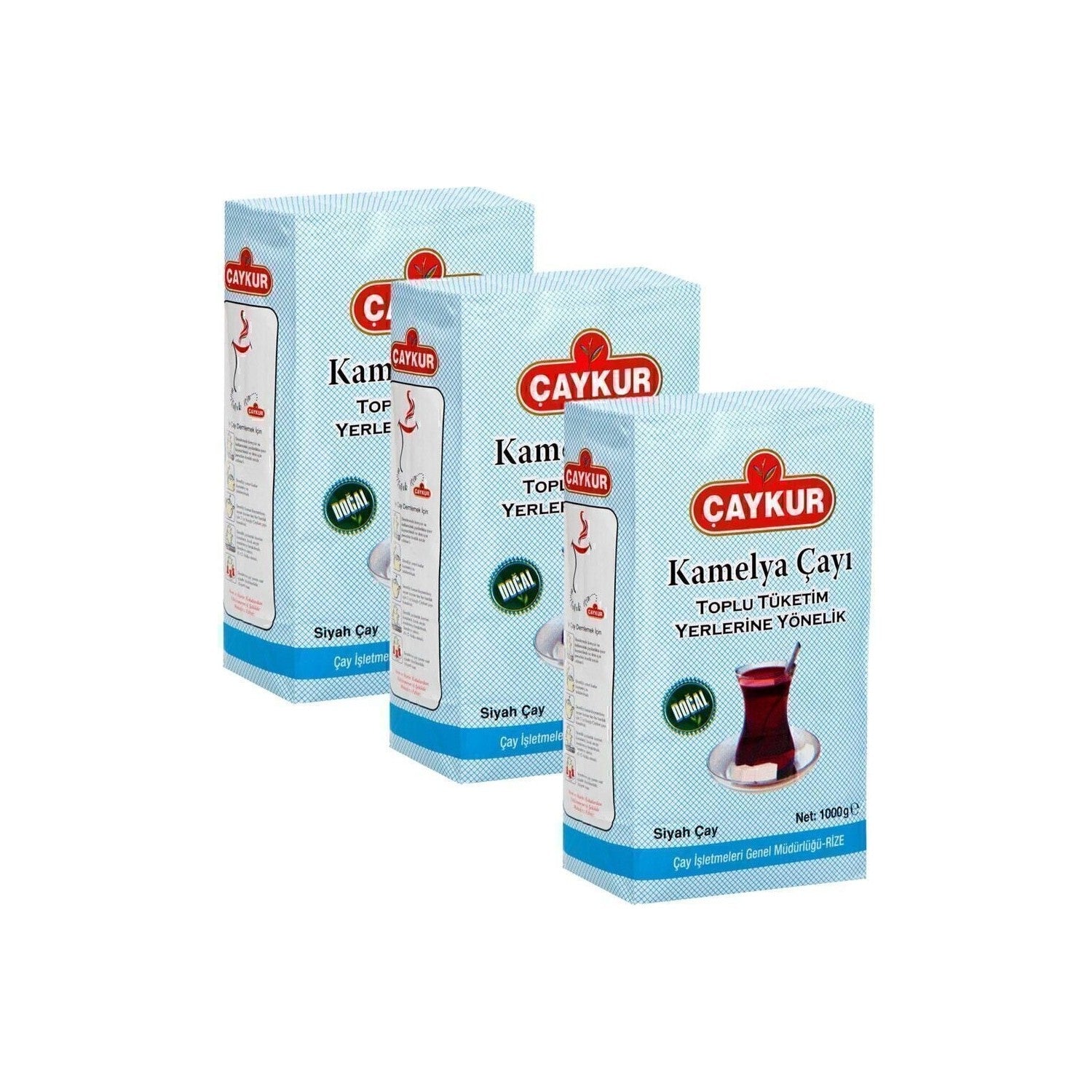 Caykur Kamelya 3 kg loose leaf black tea - Turkiye'nin premium quality tea - MALLTURK