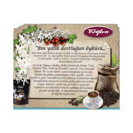 Tugba Dried Nuts Turkish Coffee 1000 gr - MALLTURK
