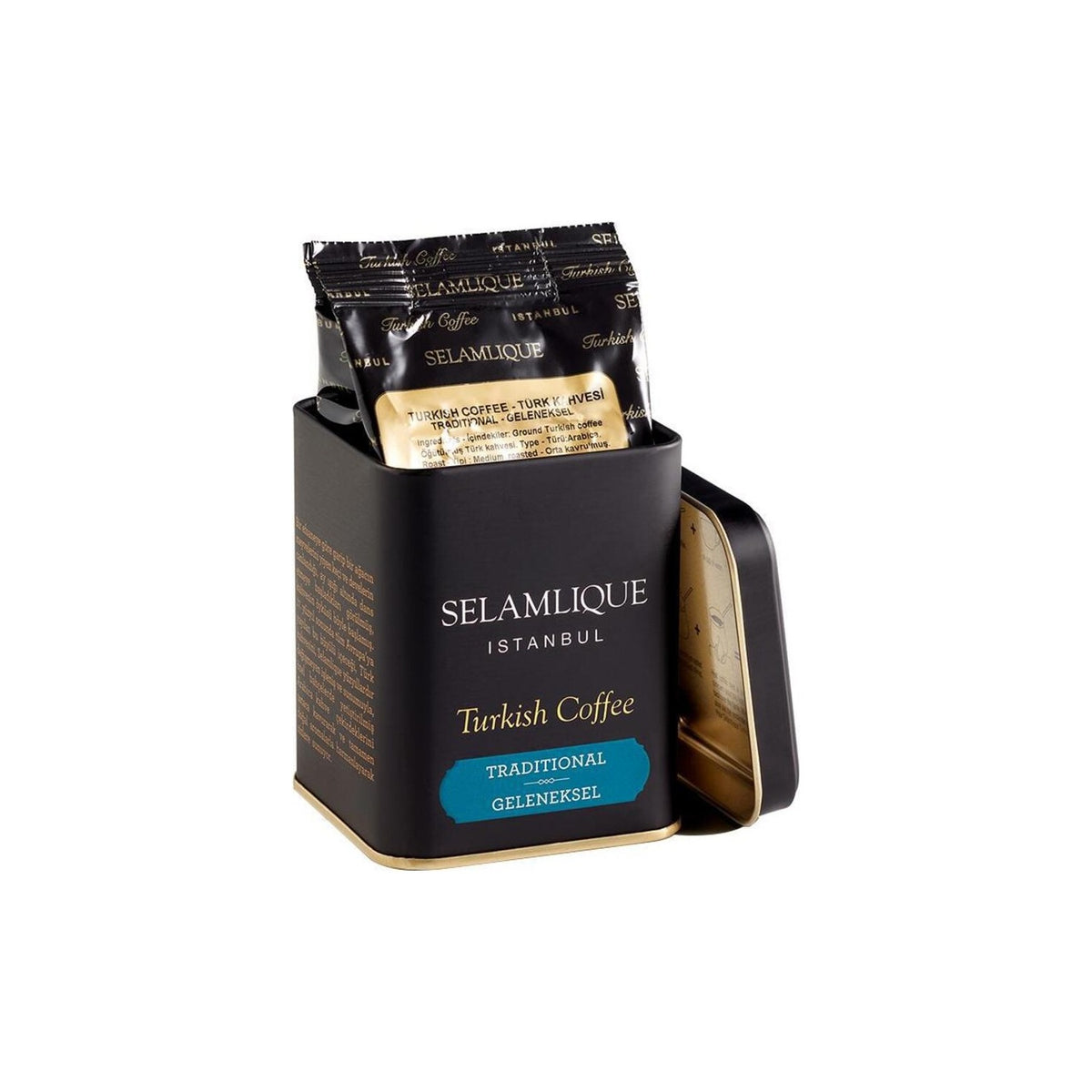 Selamlique istanbul - Selamlique Traditional Plain Turkish Coffee 125 g – Made in Turkiye. - MALLTURK