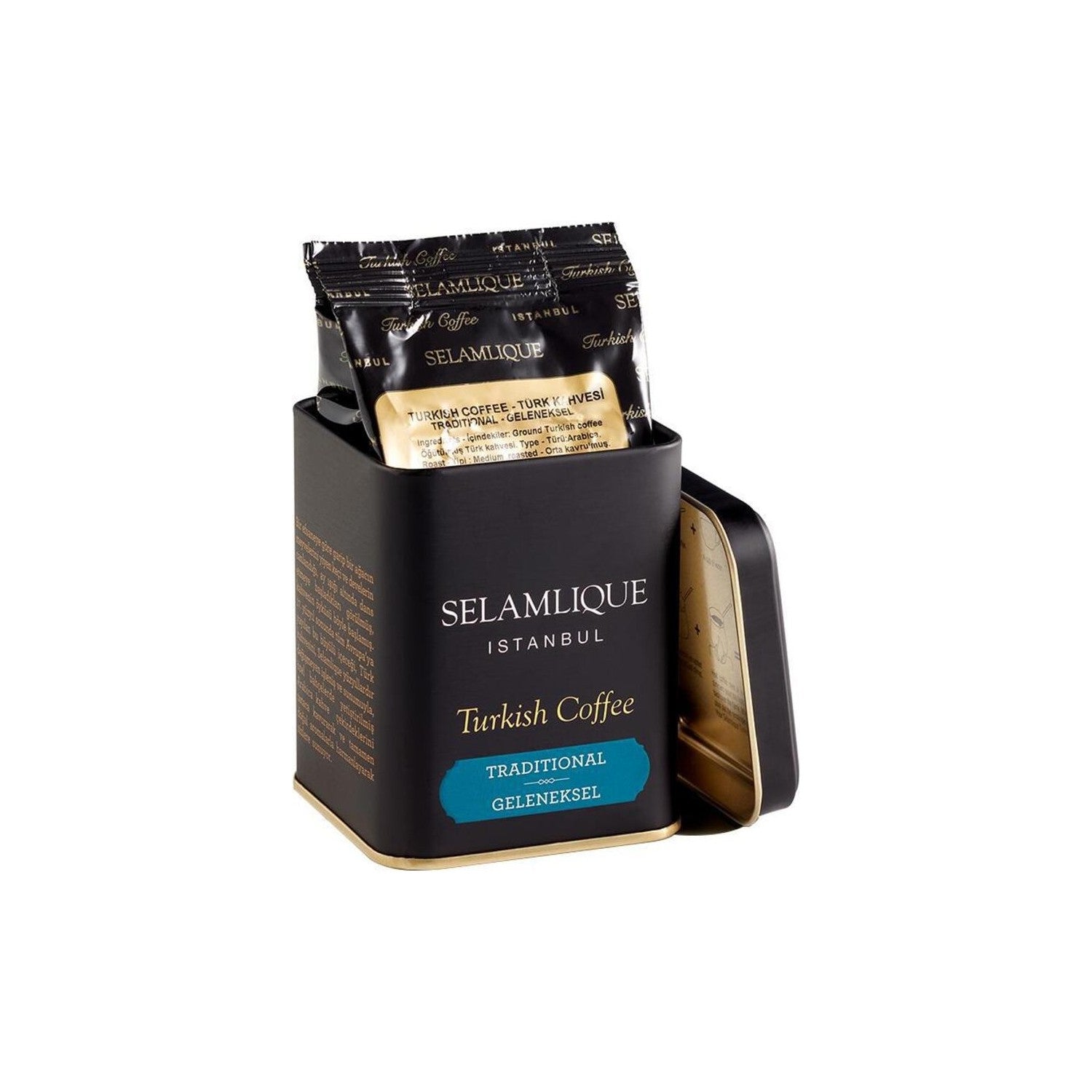 Selamlique istanbul - Selamlique Traditional Plain Turkish Coffee 125 g – Made in Turkiye. - MALLTURK
