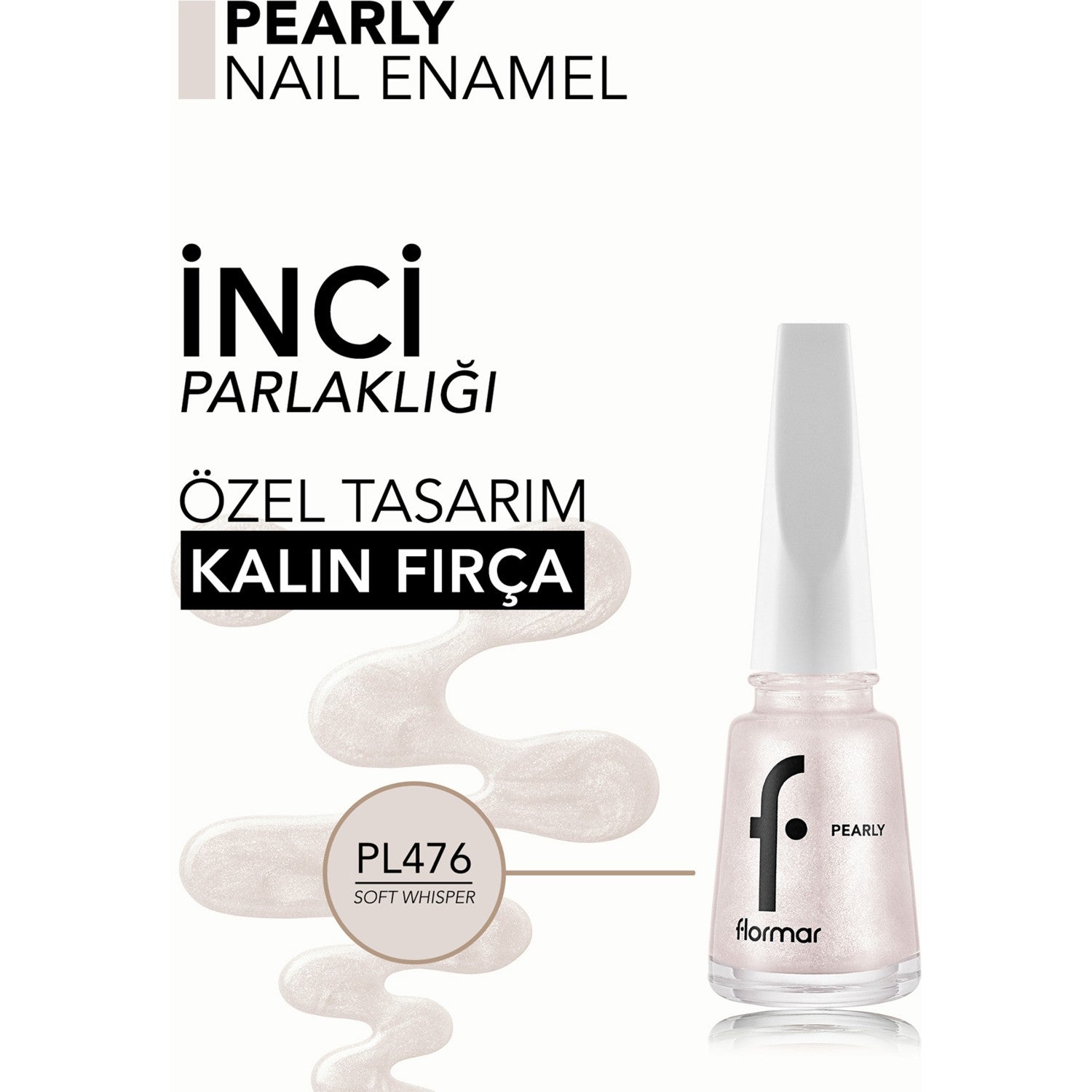 Flormar Pearly Nail Polish - MALLTURK