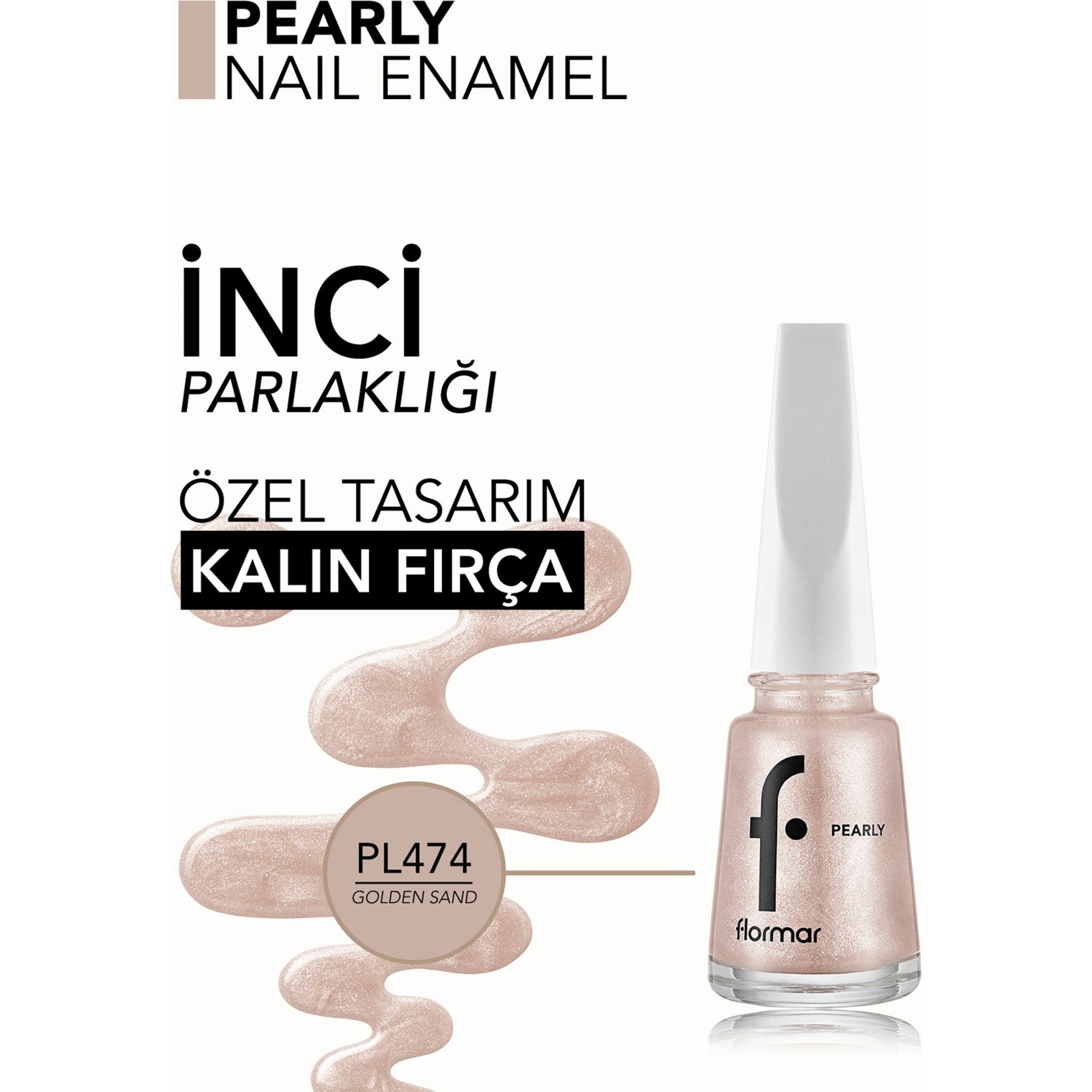 Flormar Pearly Nail Polish - MALLTURK