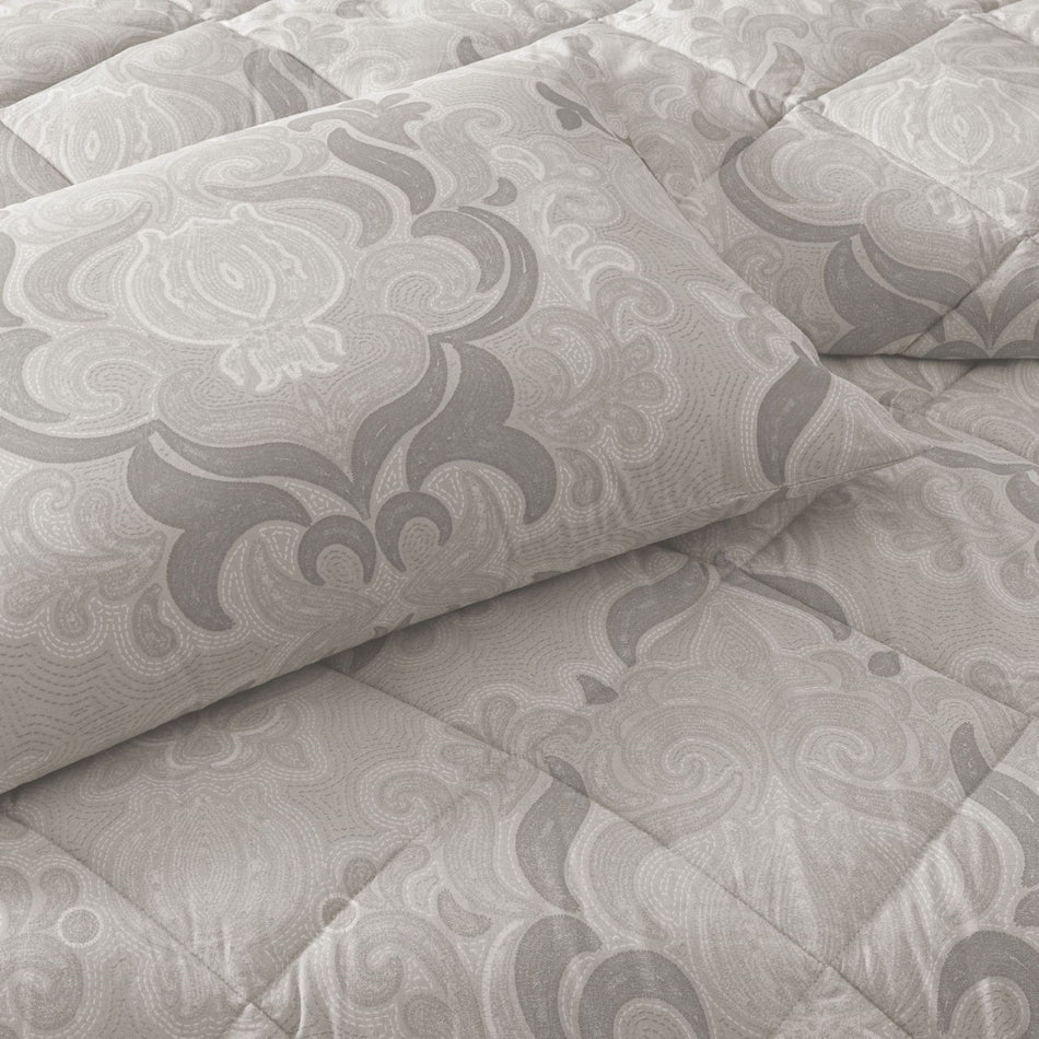 Tac Norellia Ranforce Single Duvet Set Grey - MALLTURK