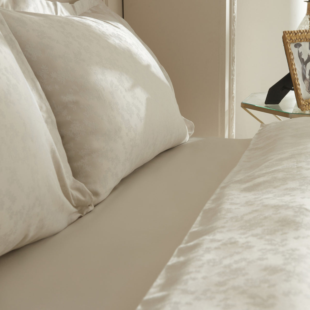 Karaca Home Venessa Double Duvet Cover Set Ecru - MALLTURK