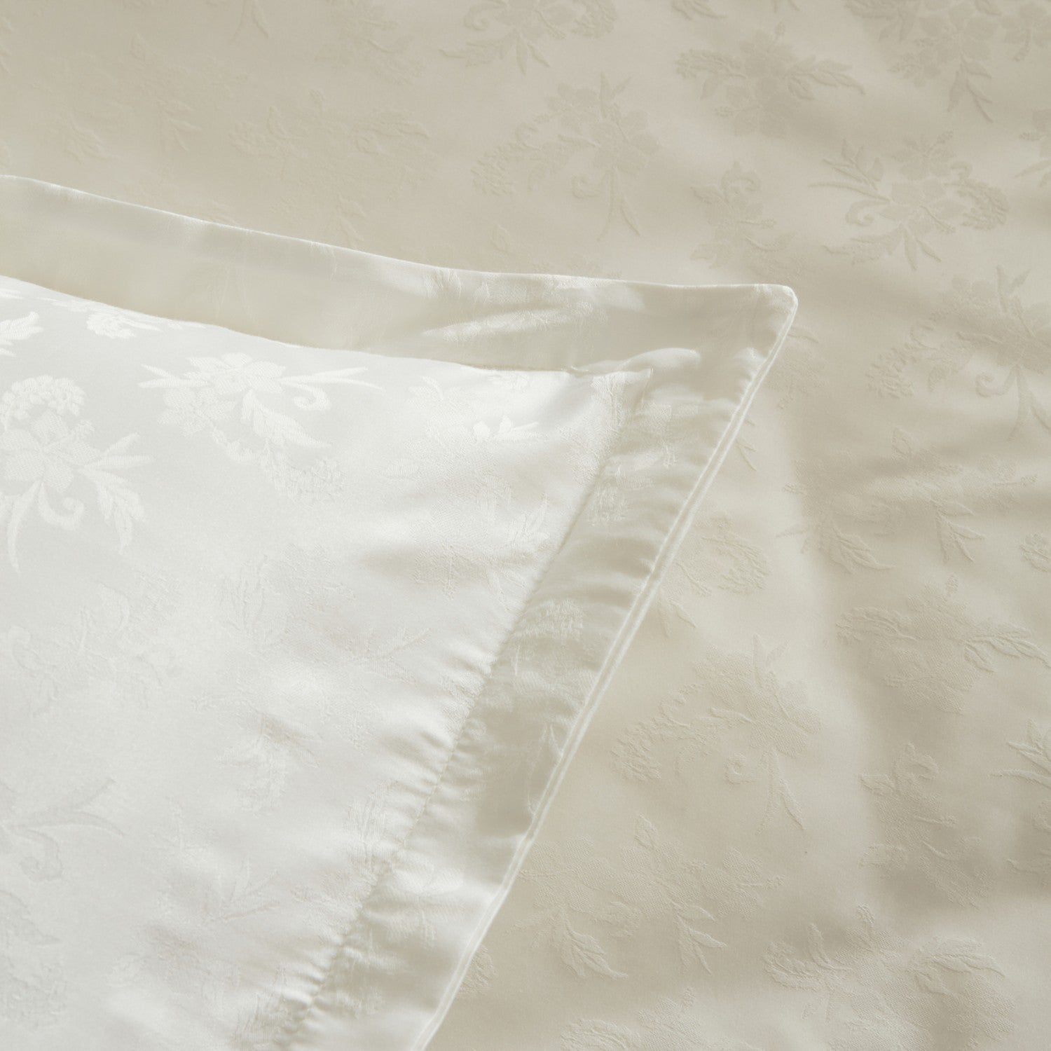 Karaca Home Viole Double Duvet Cover Set White - MALLTURK