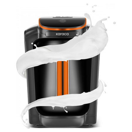 Karaca Hatir Neo-S Automatic Turkish Coffee Maker, Orange, 5-Cup Capacity - MALLTURK