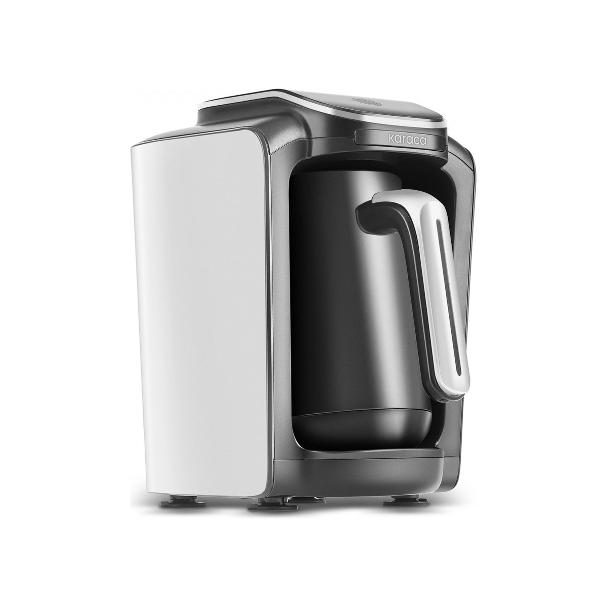 Karaca Hatir Neo-S Milk-Based Turkish Coffee Maker, Porcelain White - MALLTURK