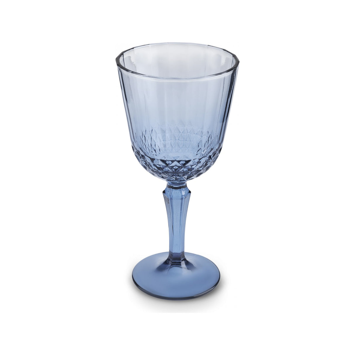 Karaca Minton Light Blue Stemmed Glass for Coffee and Tea Service - MALLTURK