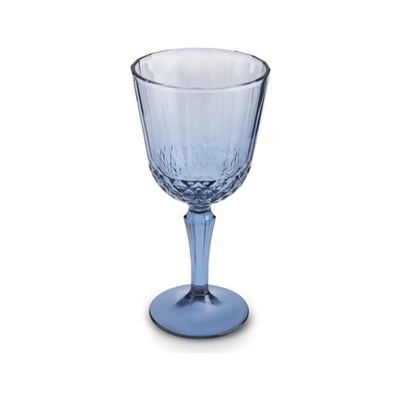 Karaca Minton Light Blue Stemmed Glass for Coffee and Tea Service - MALLTURK