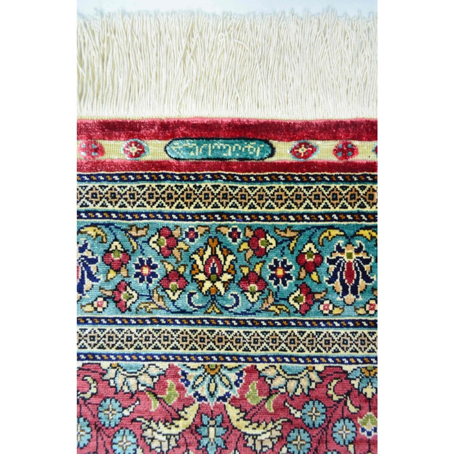 Kilim Co. Pure Silk Hand-Woven Kayseri Rug Runner 73X215 cm - MALLTURK