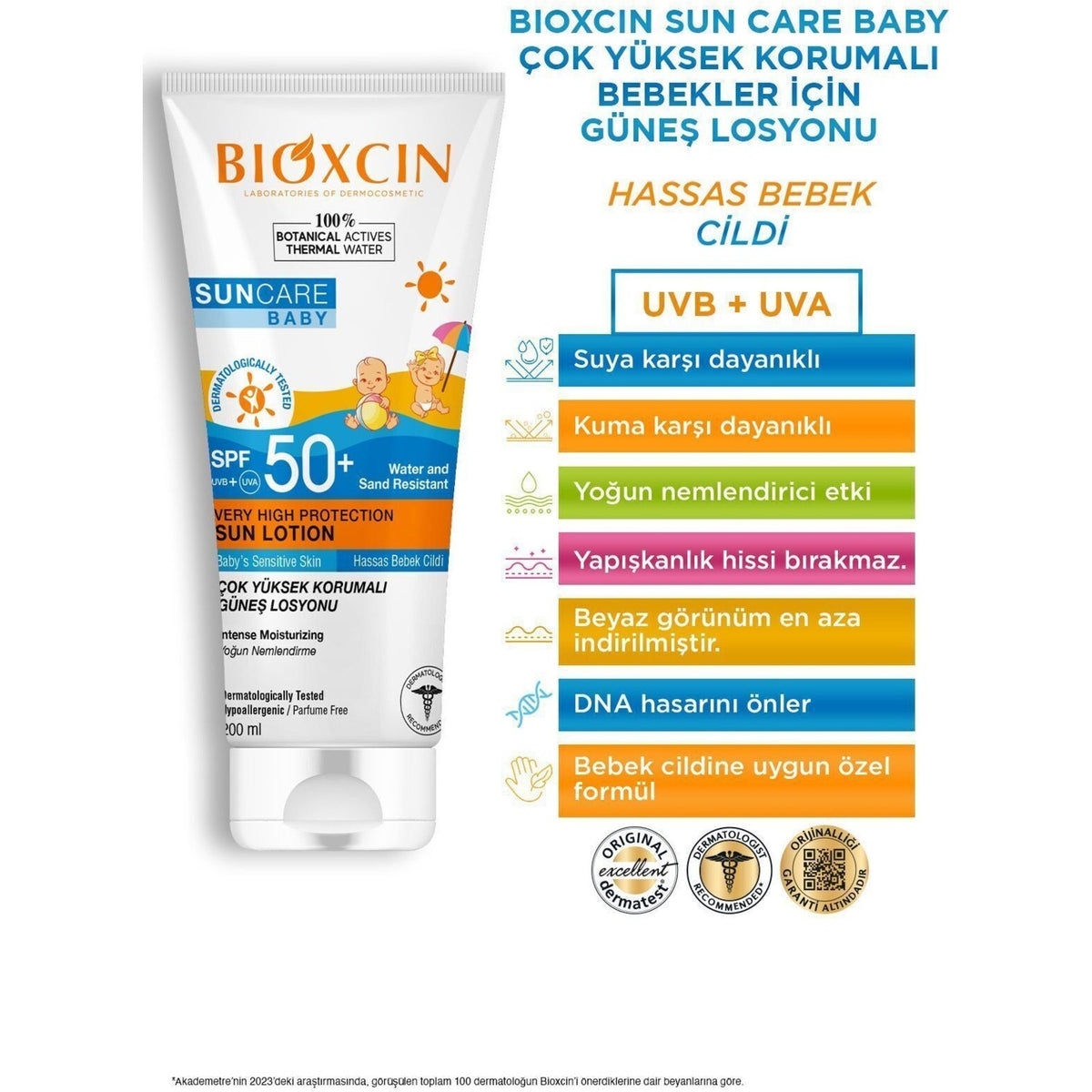 Bioxcin Kids SPF50 Sunscreen