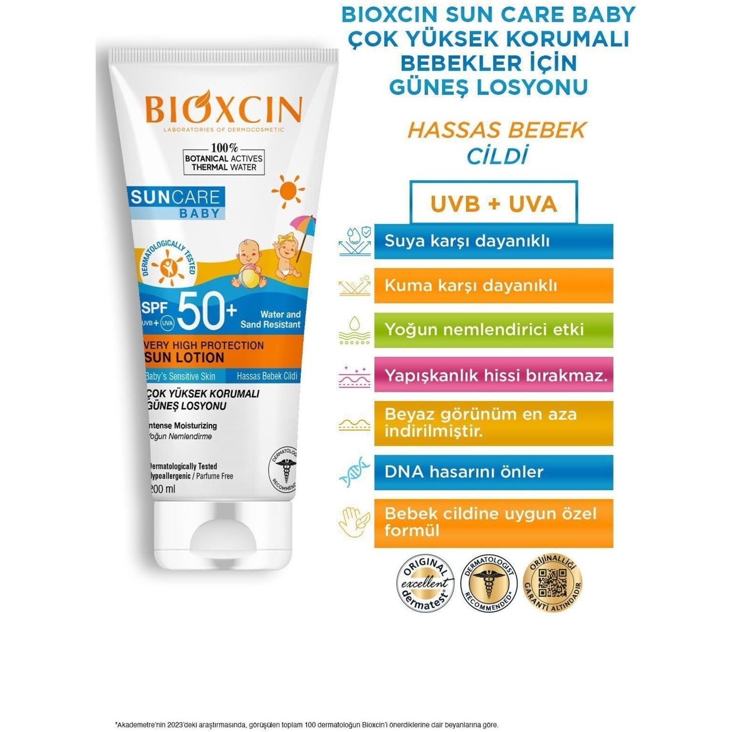 Bioxcin Kids SPF50 Sunscreen