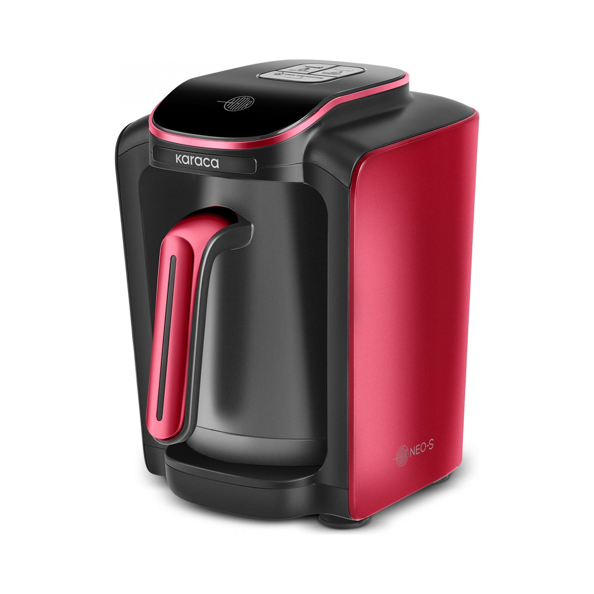 Karaca Hatir Neo-S Milk-Based Turkish Coffee Maker, Red - MALLTURK