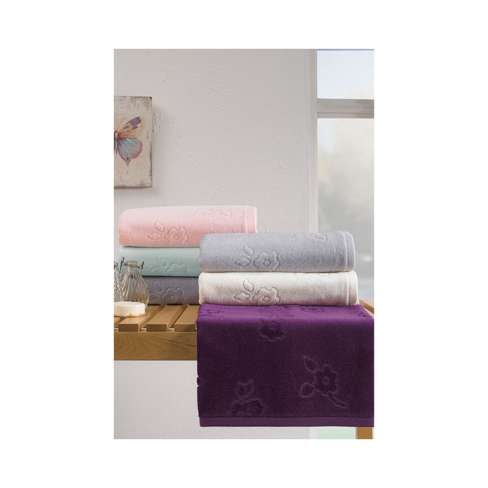 Ozdilek Mayra Velvet Hand and Face Towel 50x90