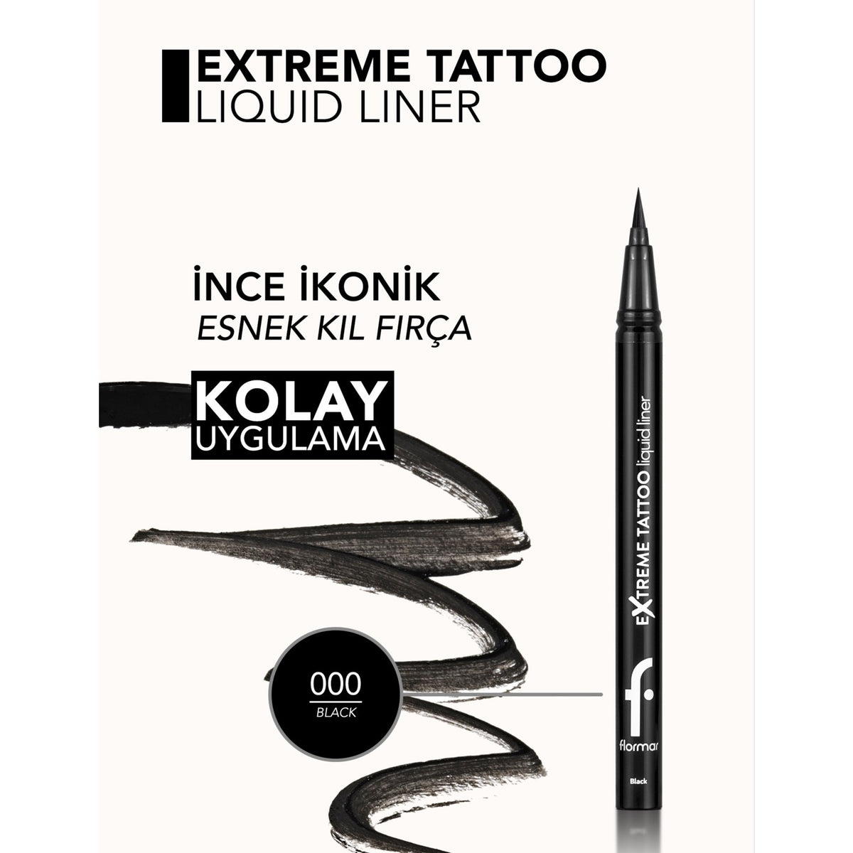 Flormar Extreme Tattoo Liquid Eyeliner