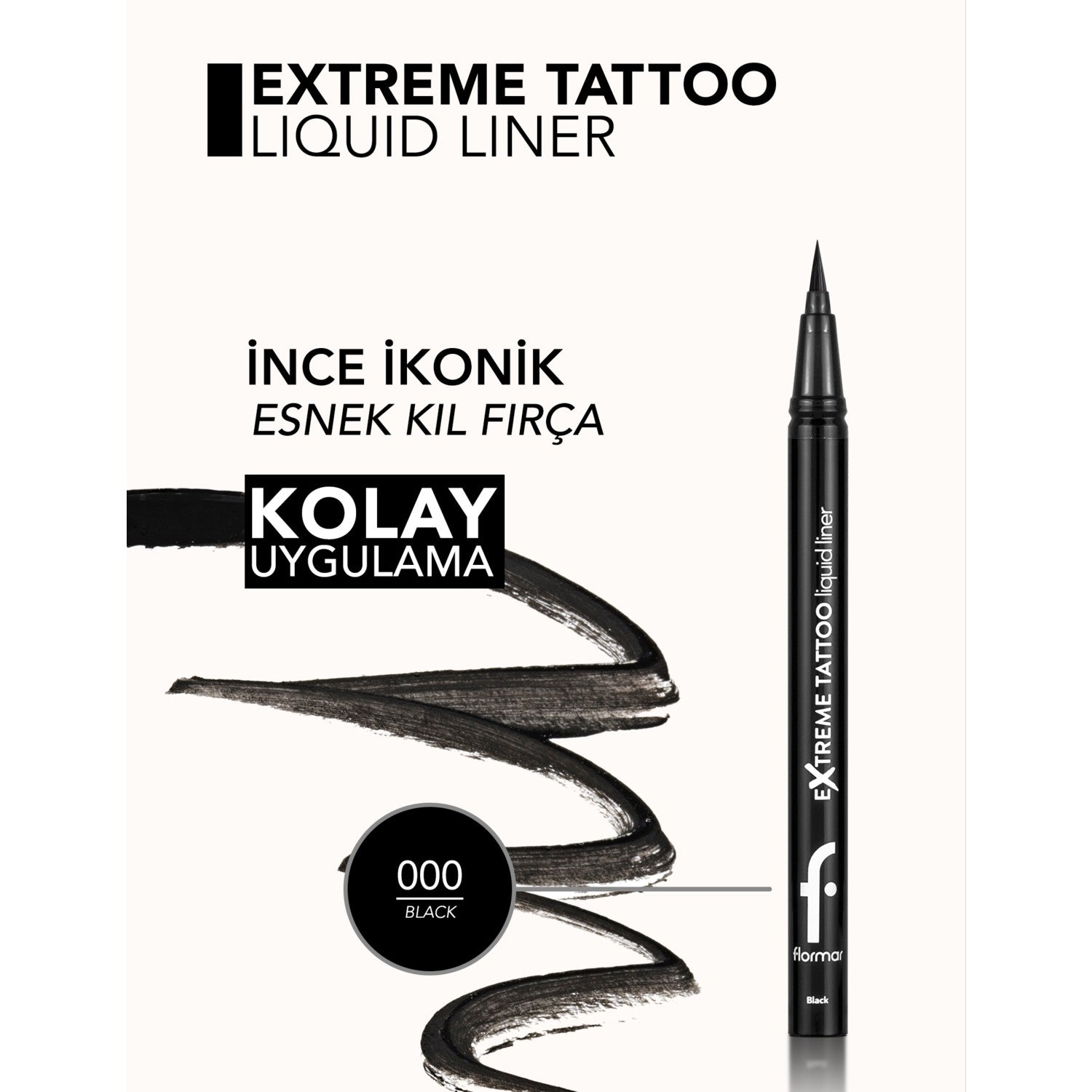 Flormar Extreme Tattoo Liquid Eyeliner