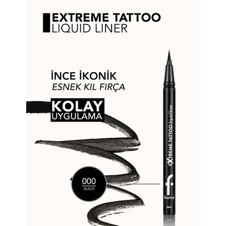 Flormar Extreme Tattoo Liquid Eyeliner