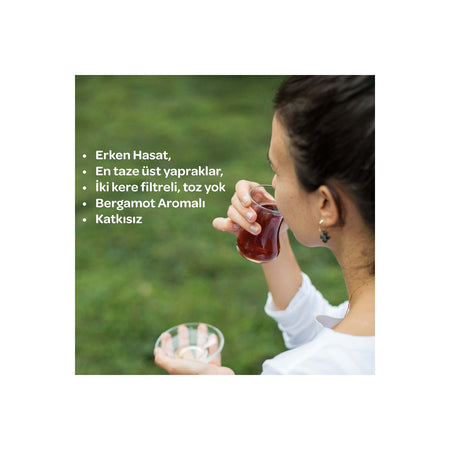 Lazika Mutfakta Yusuf Var Ozel tea Seckisi - Turk Yaprak 300 g, green tea 50 g, black tea 400 g - MALLTURK