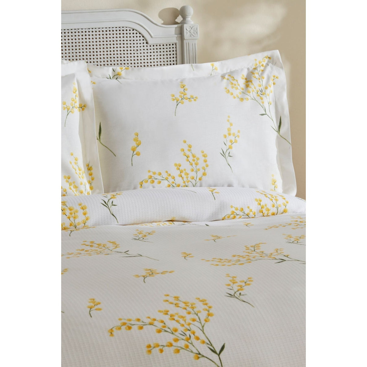 Karaca Home Loretta 100% Cotton Double Bed Quilt Set - MALLTURK