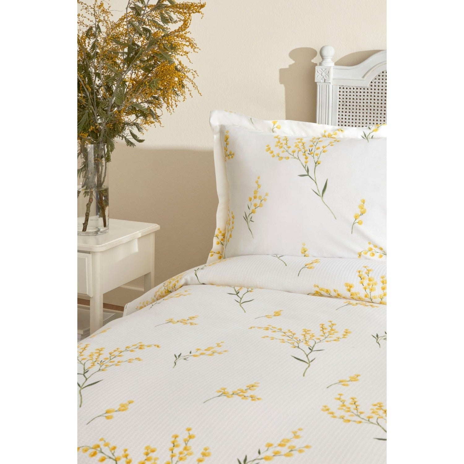 Karaca Home Loretta 100% Cotton Double Bed Quilt Set - MALLTURK