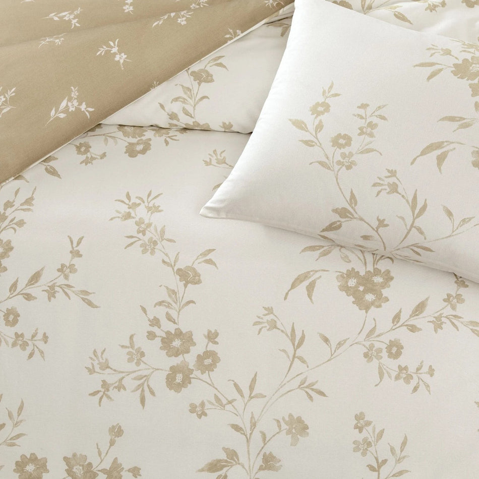 Tac Vellise Ranforce Double Duvet Cover Set White - MALLTURK