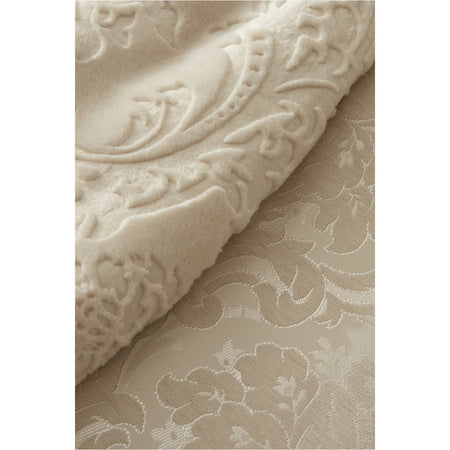 Karaca Home Tuğba Double 8-Piece Embroidered Plain Pattern Gold Color Bridal Set 200x220 cm - MALLTURK