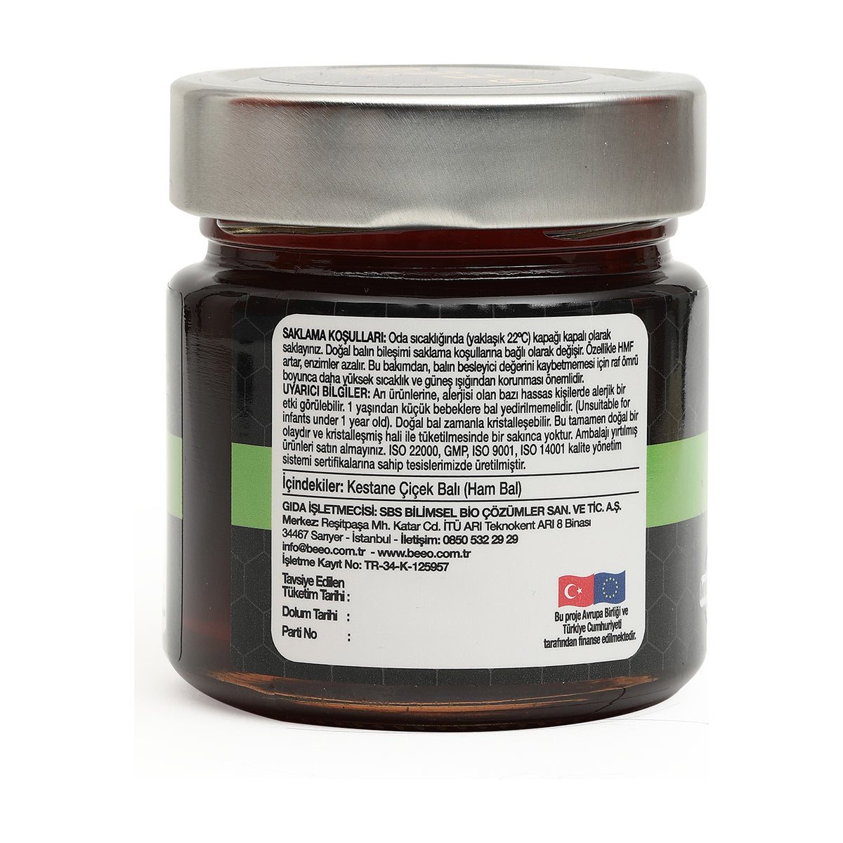 BEE'O Chestnut Honey
