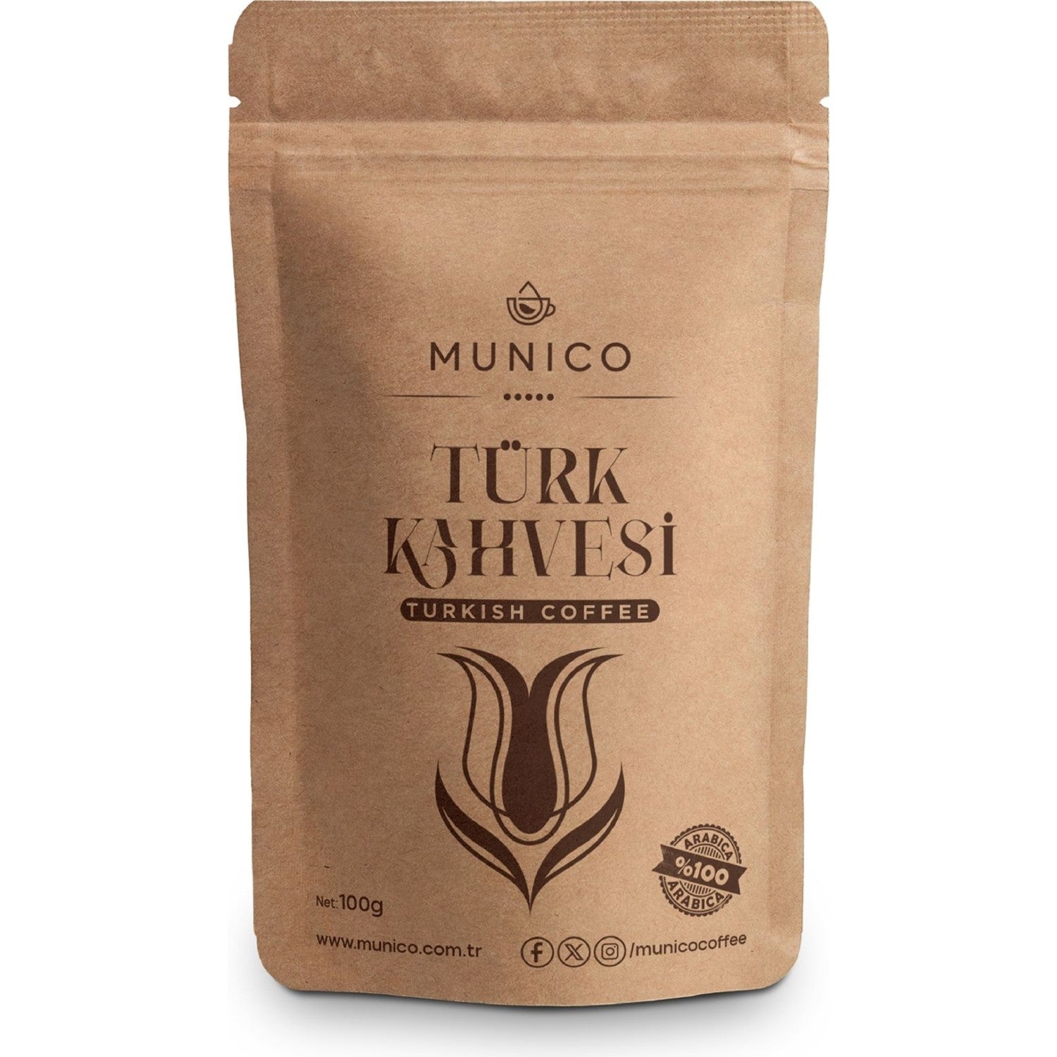 Munico Turkish Coffee 100 g - MALLTURK