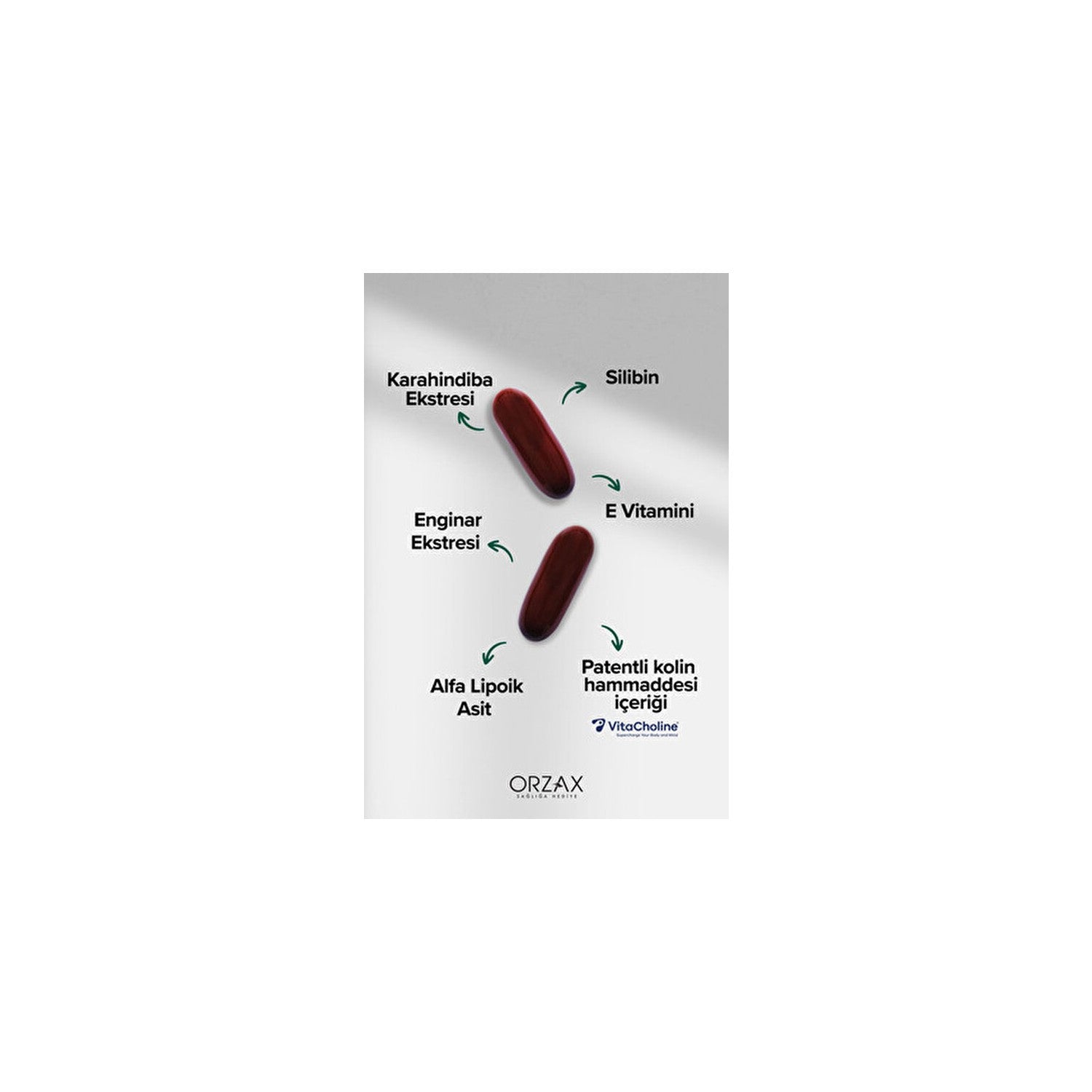 Orzax Ocean Hepalex 60 Softgel Capsule - MALLTURK