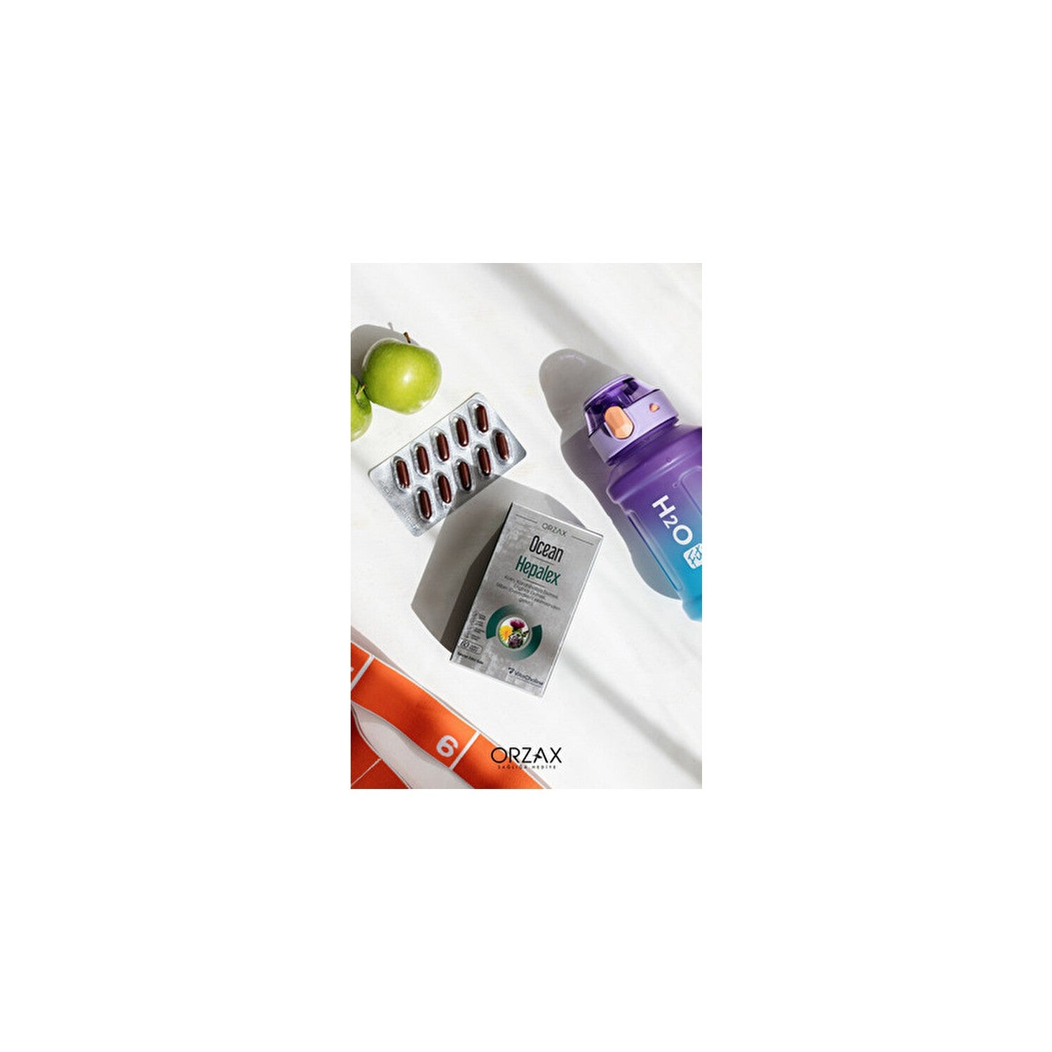 Orzax Ocean Hepalex 60 Softgel Capsule - MALLTURK