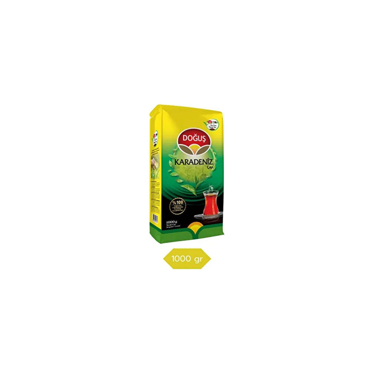 Dogus Karadeniz tea 1000 g bergamot flavored natural black tea, Karadeniz Uretimi - MALLTURK