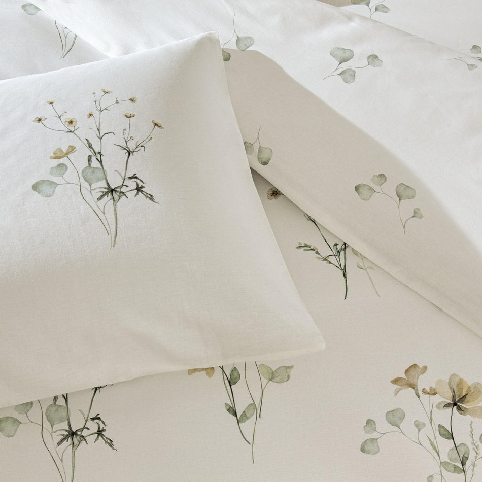 Tac Auren Ranforce Double Duvet Cover Set Powder Pink - MALLTURK
