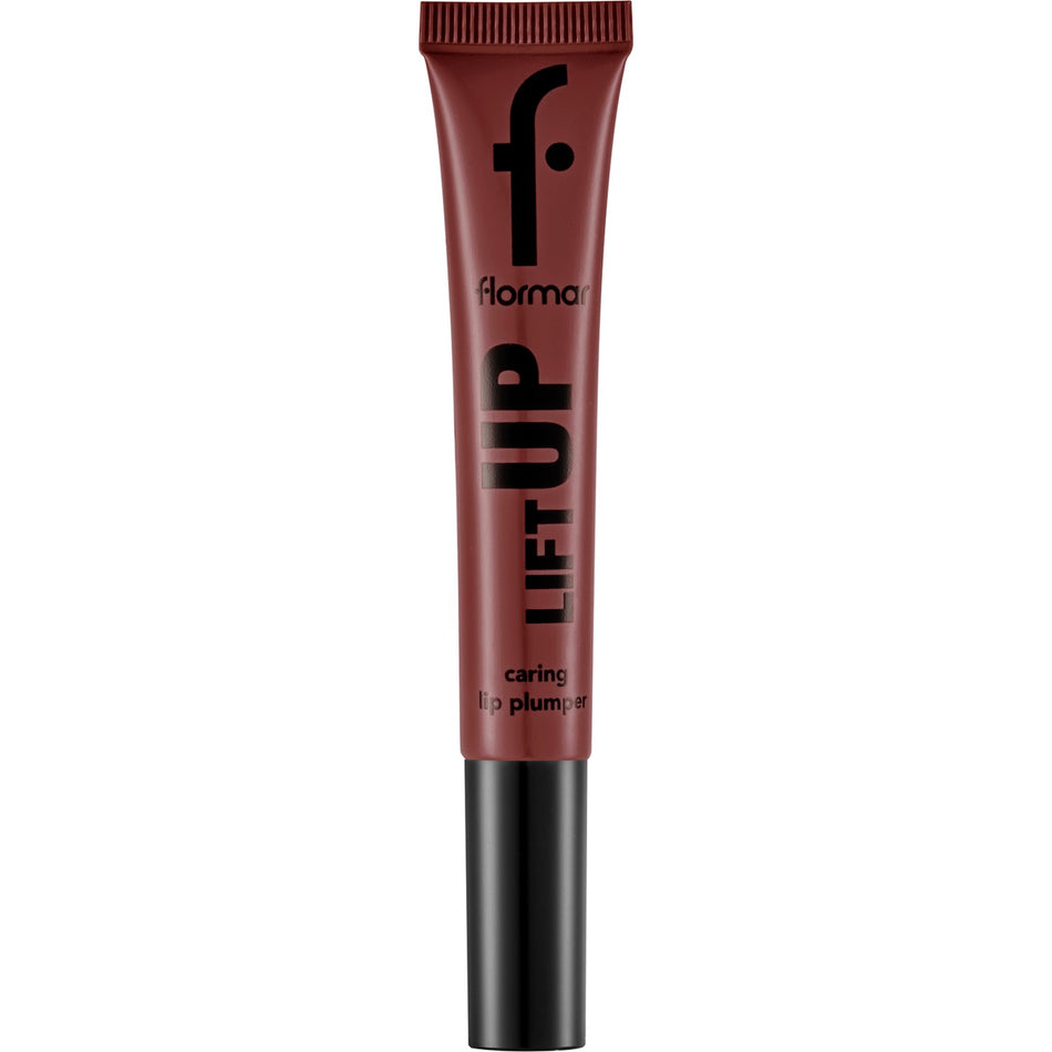 Flormar Lift Up Plumping & Hyaluronic Acid Lip Gloss Burgundy - MALLTURK