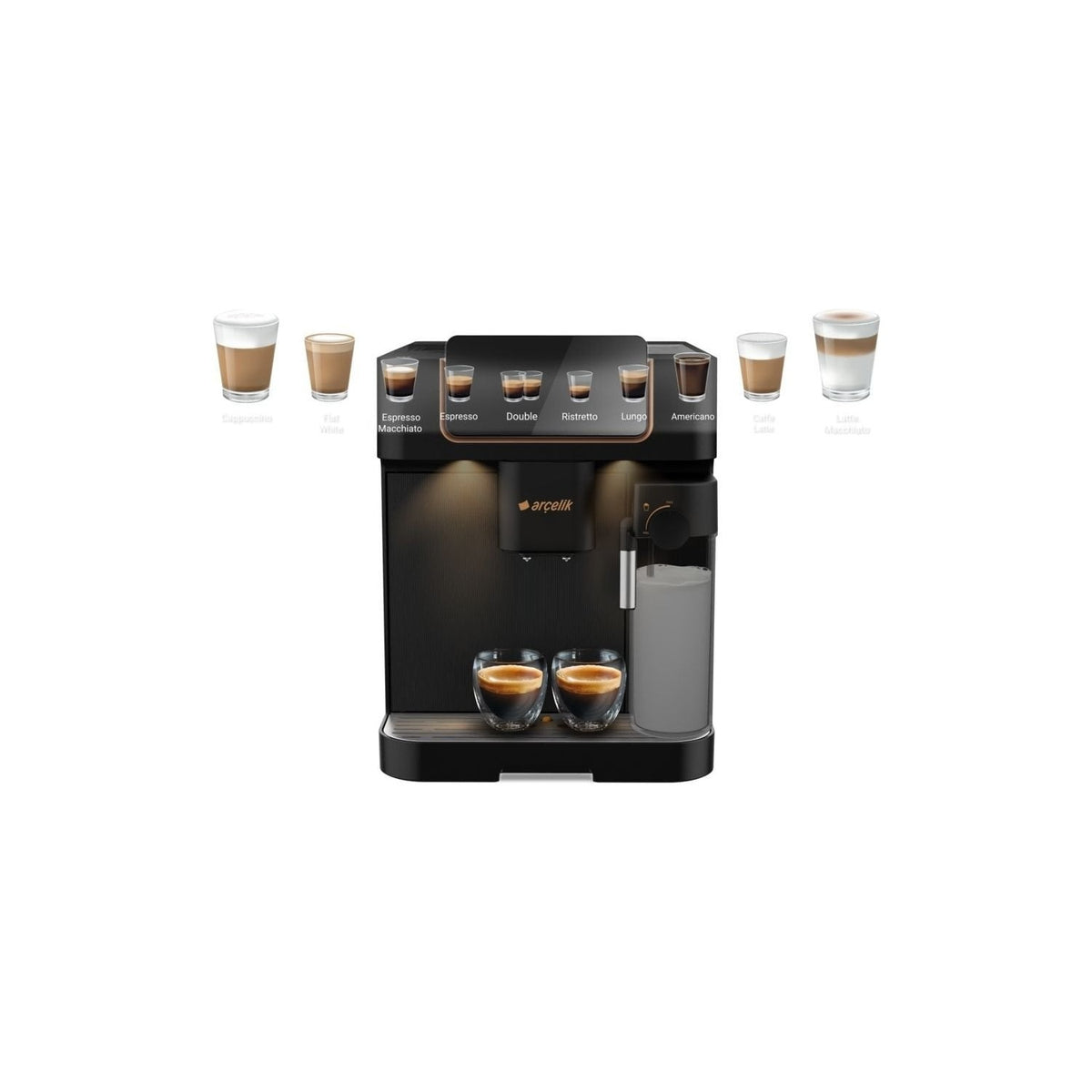 Arcelik EM 6395 Imperium Barista Fully Automatic Espresso Machine - MALLTURK