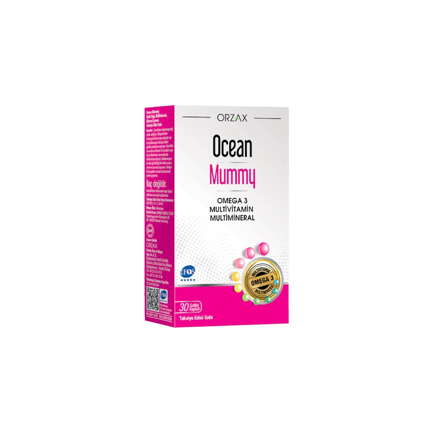 Orzax Ocean Mummy 30 Softgel Capsule - MALLTURK