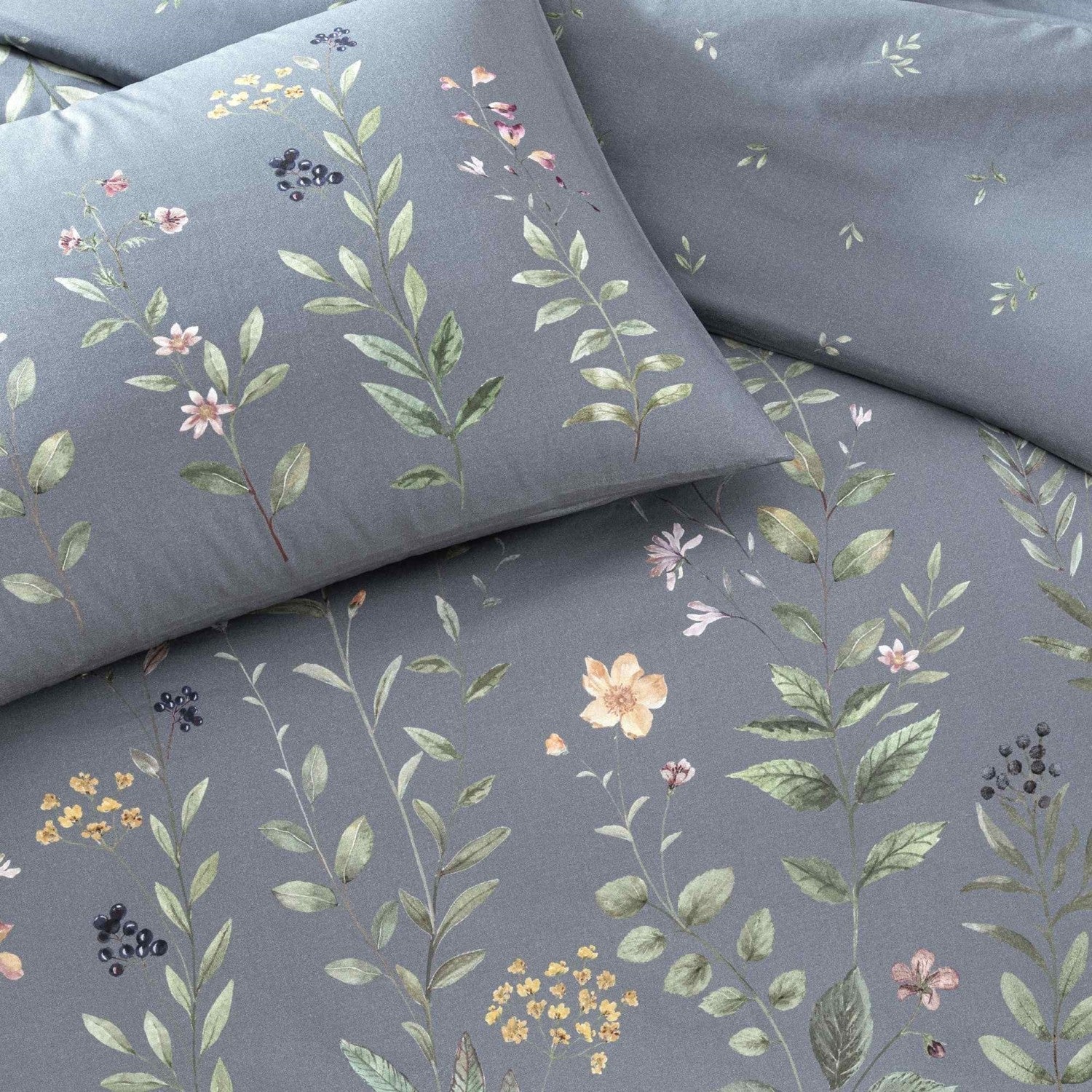 Tac Serelis Ranforce Single Duvet Cover Set Blue - MALLTURK