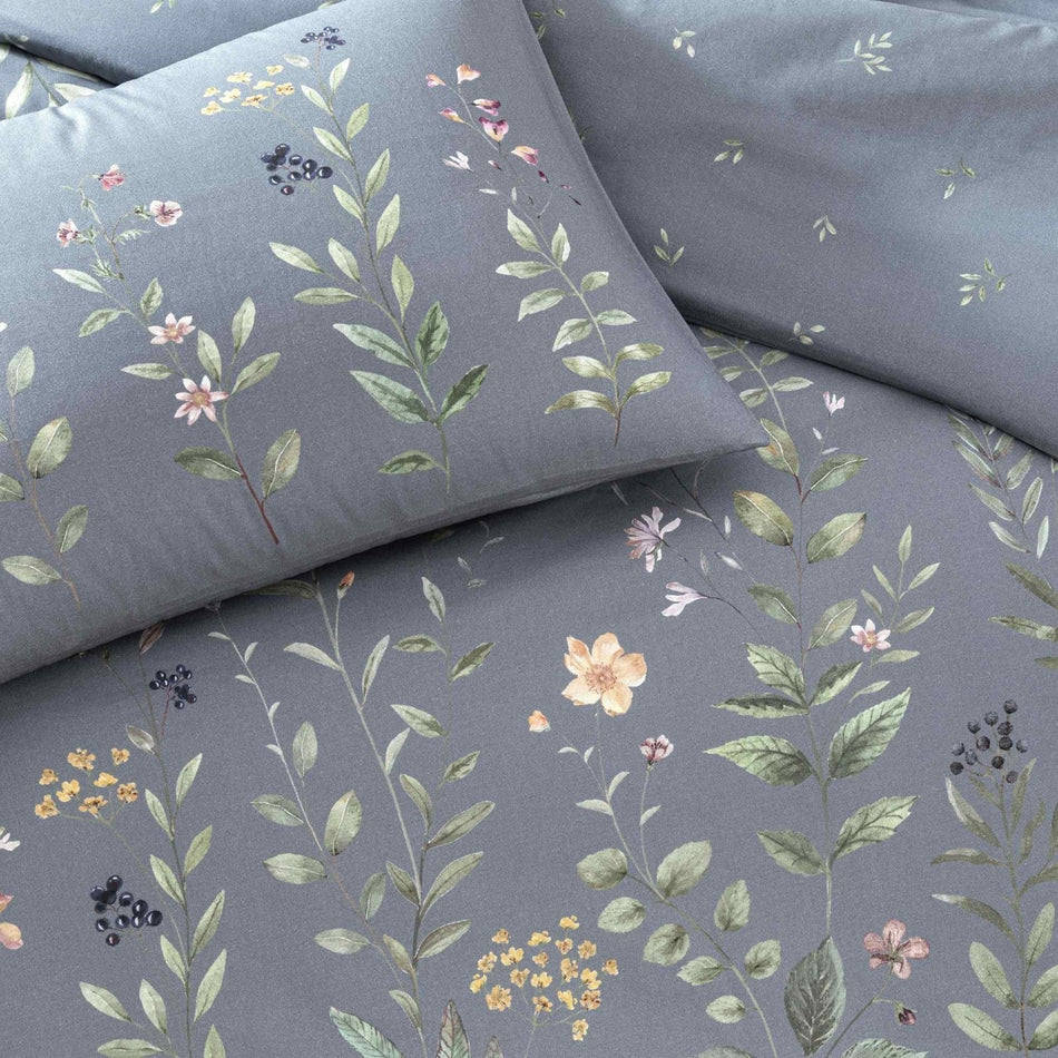 Tac Serelis Ranforce Single Duvet Cover Set Blue - MALLTURK