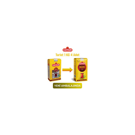 Caykur Rize Turist loose leaf black tea 4 kg natural aroma with flavorful tea Keyfi - MALLTURK