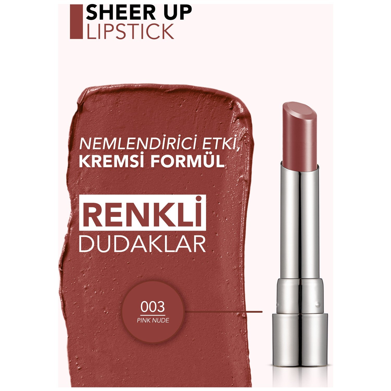 Flormar Sheer Up Lipstick - MALLTURK