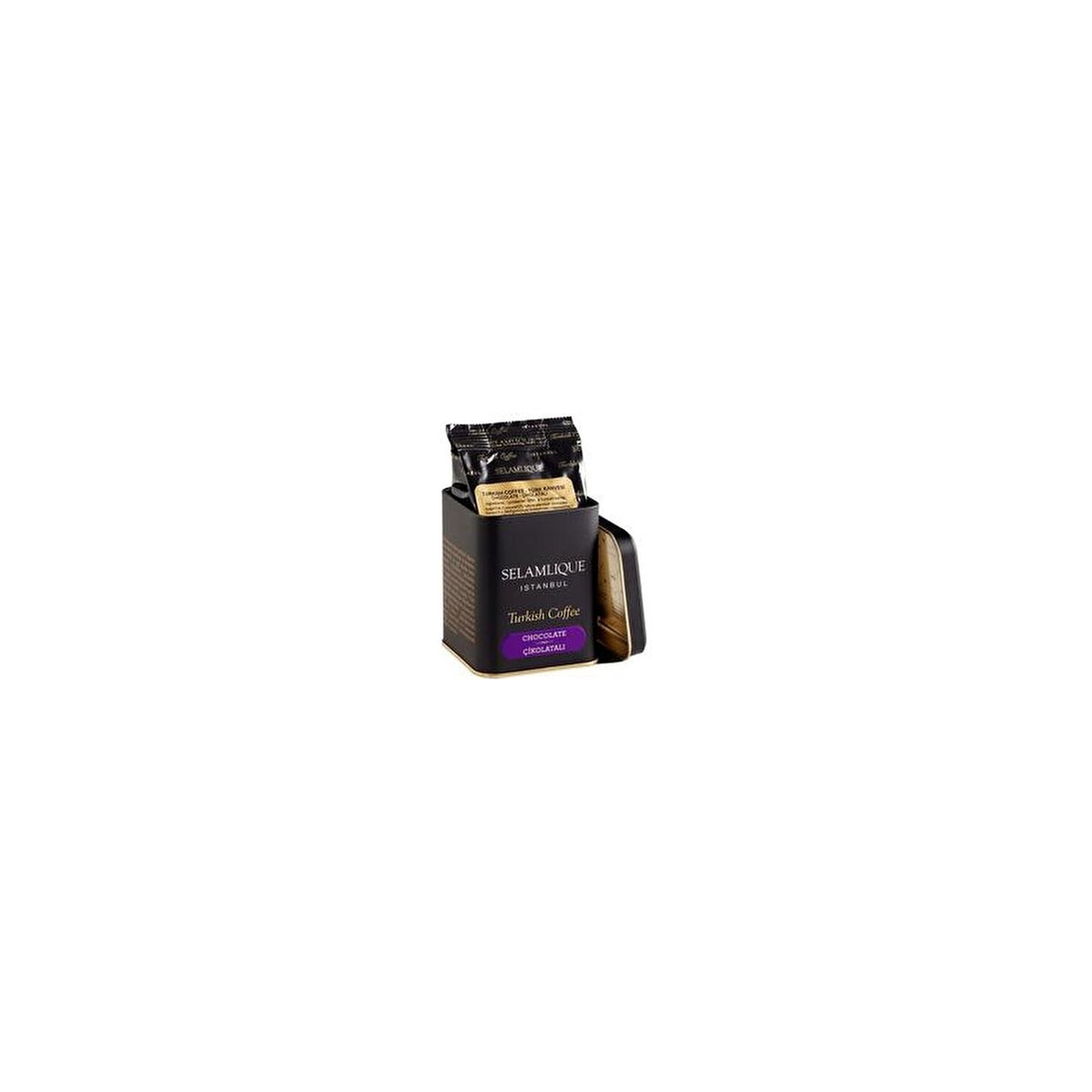 Selamlique istanbul - Selamlique Chocolate Flavored Turkish Coffee 125 gr - MALLTURK