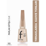 Flormar Latte Nail Enamel Nail Polish - MALLTURK