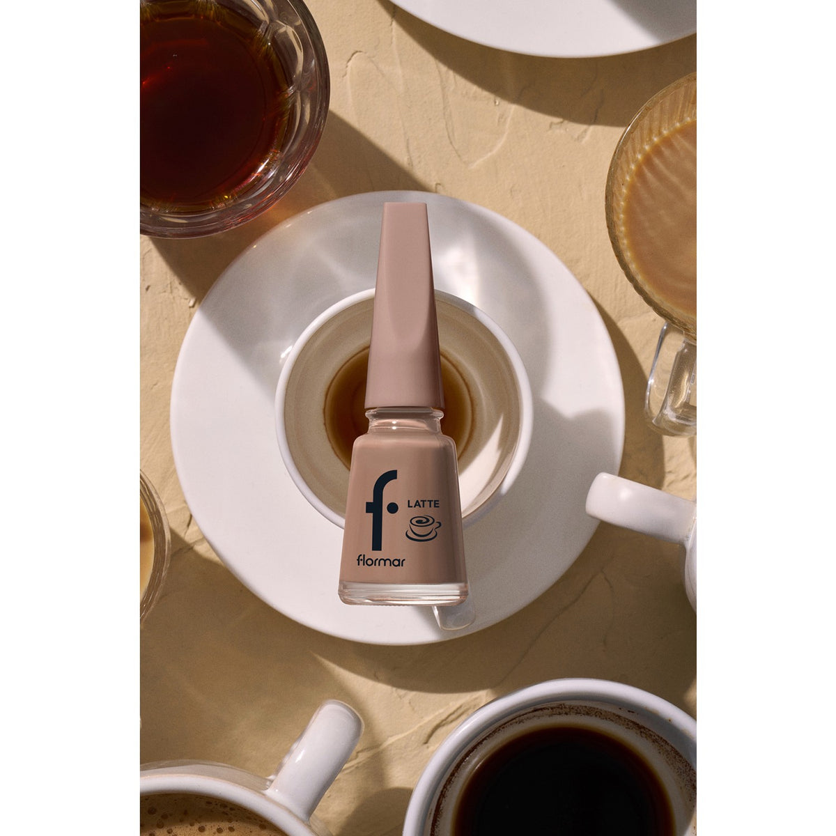 Flormar Latte Nail Enamel Nail Polish - MALLTURK