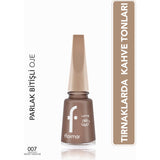 Flormar Latte Nail Enamel Nail Polish - MALLTURK