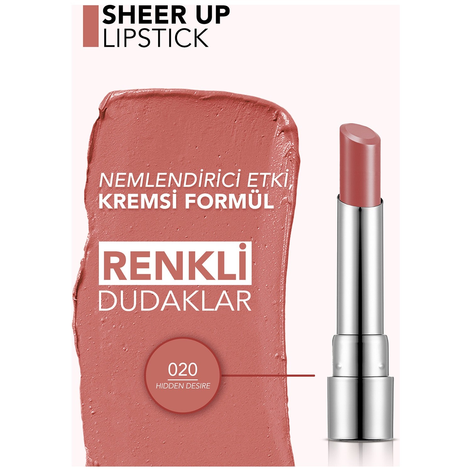 Flormar Sheer Up Lipstick - MALLTURK