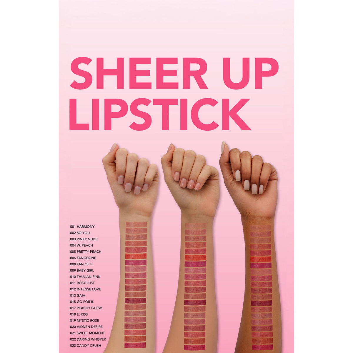 Flormar Sheer Up Lipstick - MALLTURK